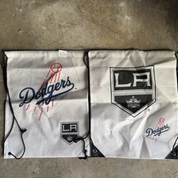 Dodgers & Los Angeles Kings Reversible Backpack 