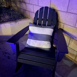 Adirondack Rocking Chair w/Pillow