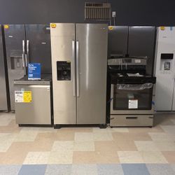 Refrigerator Stove And Dishwasher New Bundle Deal‼️‼️