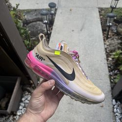 Rare serena williams off white nike air max 97 size 8.5
