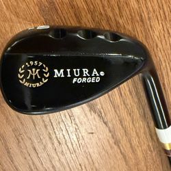 RH MIURA K Grind 60° wedge BB&F Refinished by FLANIGAN BILT Black N-Eleven KBS Hi-Rev 2.0