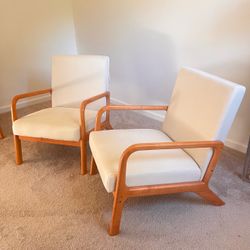Price negotiable .Solid Wood Frame Accent chair , Living Room Chairs, Breathable fabric,Beige-2