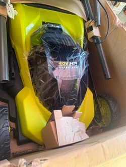 RYOBI 40v HP  lawnmower