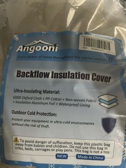 Insulated Well Pressure Tank Cover 24"W x 34"H