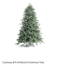 Costway 8-ft Artificial Christmas Tree