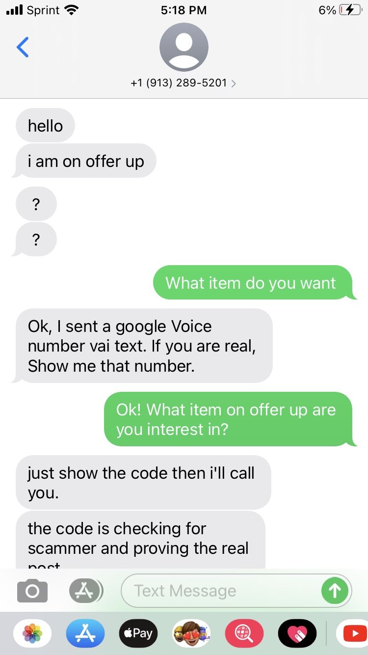 SCAM WARNING