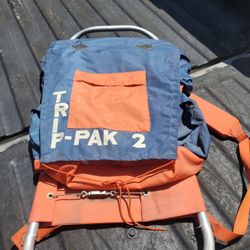 Vintage Hiking Backpack With Frame