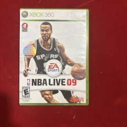 NBA Live 09 – Xbox 360 – Complete – Works Great