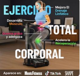 Vibration Fitness Platform with Handles – Full Body Workout Machine
