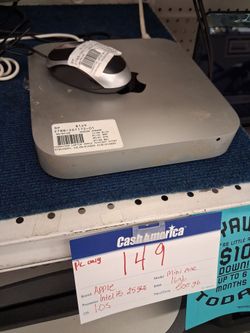 Apple computer with mouse no monitor