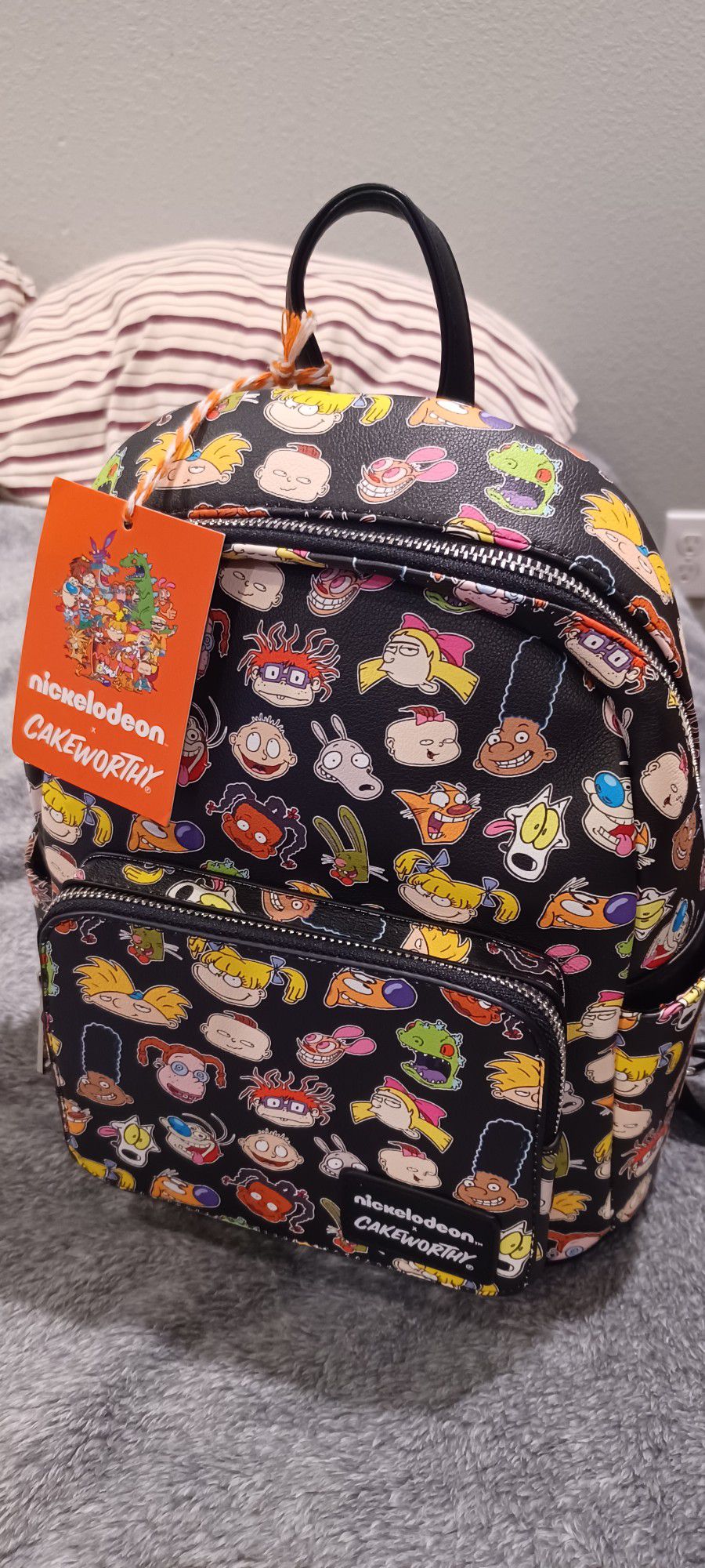 90's Nickelodeon X Cakeworthy Mini Backpack 