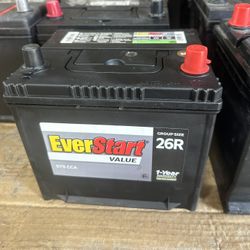 🔋💥 Reliable Everstart 26R Battery 🚗 Honda Toyota Nissan Mazda ⚡🔥