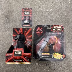 Star Wars Darth Maul Collectibles Lot