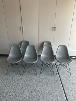 Grey chairs