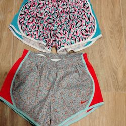 Girls M/L Athletic Shorts Dri Fit NIKE 