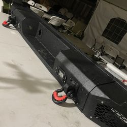 GMC Sierra Silverado Back Heavy Duty Bumper 2007-