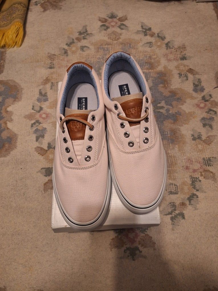 Sperry Shoes Mens Size 9.5 Pink