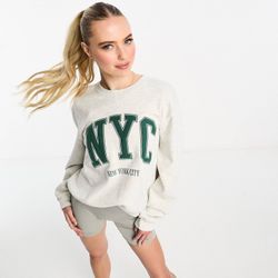 NYC Graphic Crew Sweatshirt