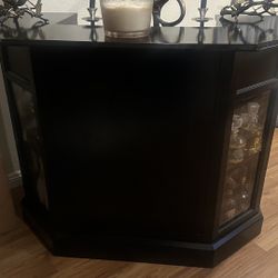 Wood Bar Coffe Table And Corner Table 