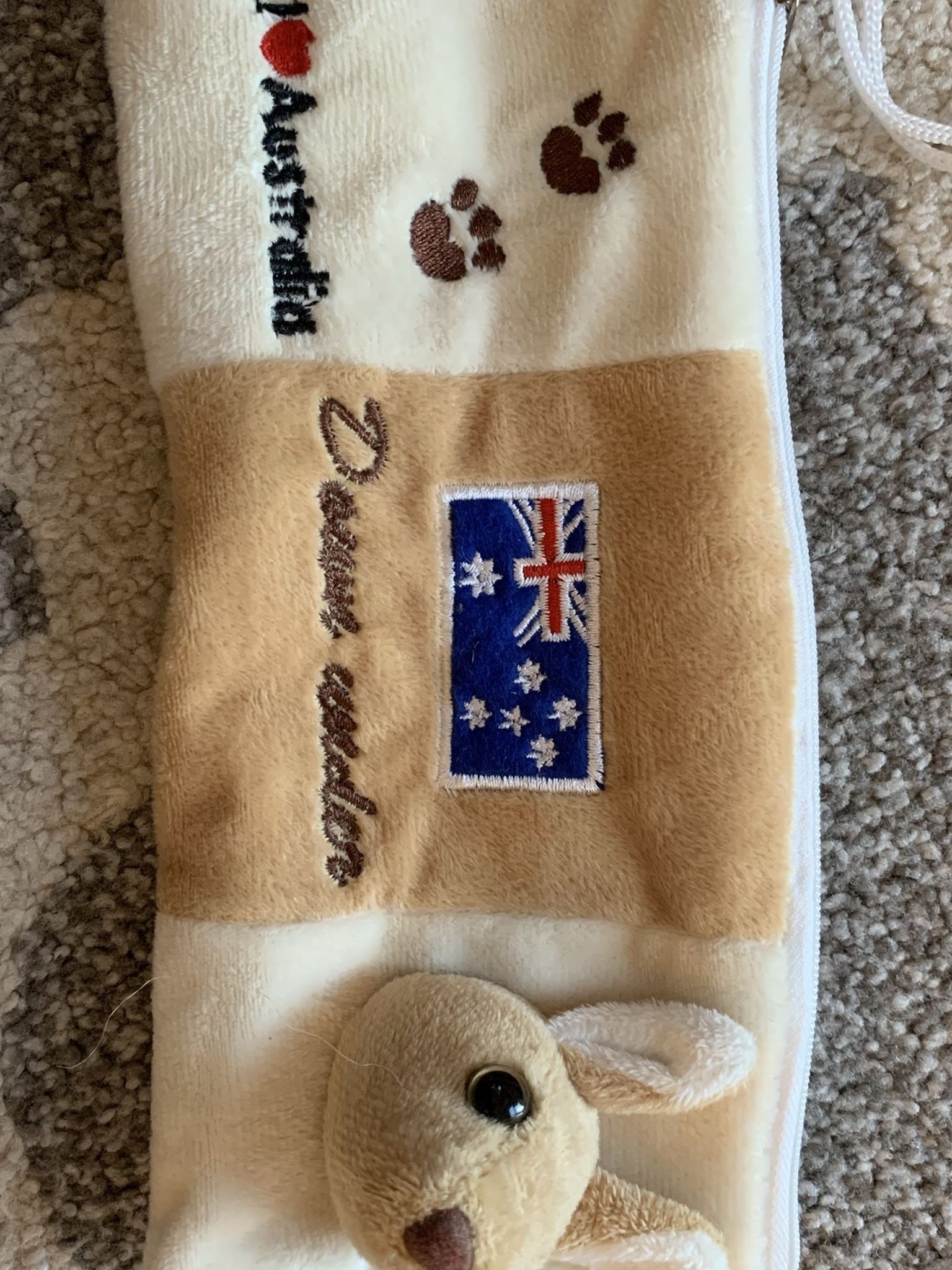 Australia Kangaroo Pencil Case