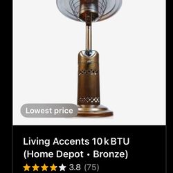 Tabletop Gas Heater