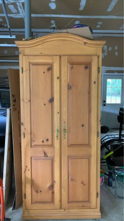 Oak armoire (media center)($99)