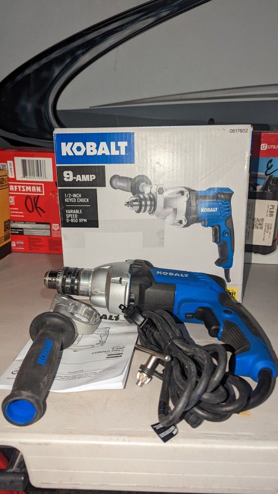 Kobalt 9 Amp Corded Drill 
