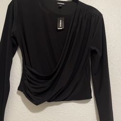 Express Body Contour Top Sz M 