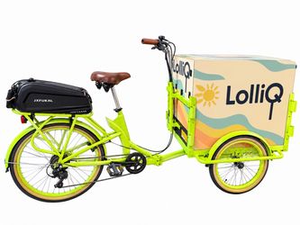 Ice Ceeam Cargo Tricycle with Front Cargo Box