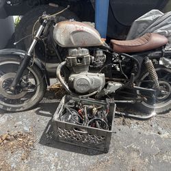 Honda Cm400 Hondamatic cafe racer project