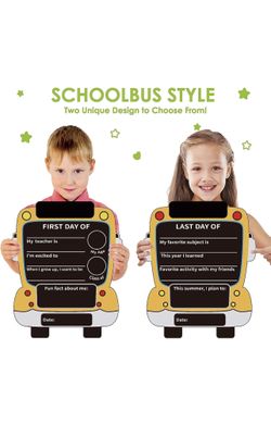 *SEND BEST OFFER* First and Last Day of School Board, 13 x 10 Inch Double Sided