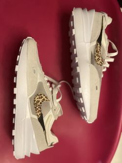 Waffle one white lepoard Wmn Size 10.5 $50