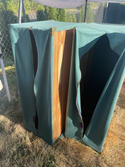 Portable Cedar Canvas Closets (2)