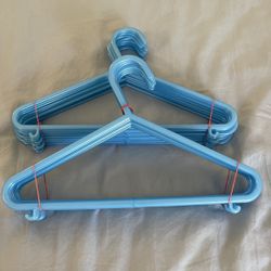 19 Blue Children’s Hangers 