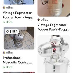 Vintage fog master Works