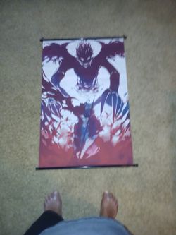black clover scroll poster