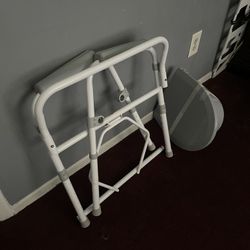 Adjustable Bedside Commode.