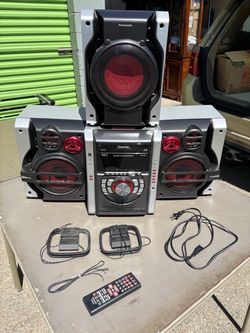 Panasonic Home CD & Tape Stereo Sound System Like New