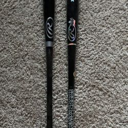 4 Wood Baseball Bats (CHECK DESCRIPTION) 