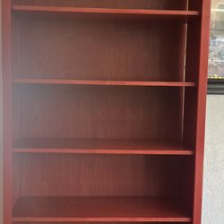 Solid Wood Set Book Shelf & Hutch 
