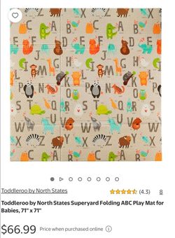 Toddler play mat