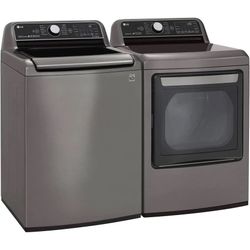 New Out Box Smart WiFi Enabled Washer /Smart WiFi Enabled Gas Dryer Set 