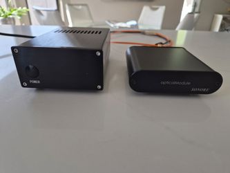 Sonore opticalModule Deluxe + Small Green Computer 7v Linear Power Supply 25W (for opticalModule Del.)