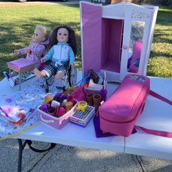 American Girl Dolls With Accessories