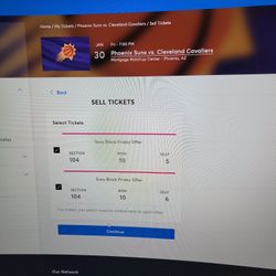 Phoenix Suns Vs Cleveland Cavs 