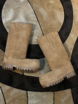Balenciaga Alaska Fur Boots