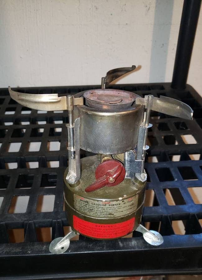 Vintage Military "Martian" Stove M-1950