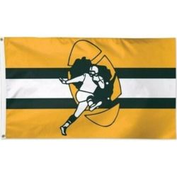 Green Bay Packers Flag Banner Retro New 3x5 FT