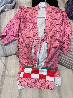 Nezuko Kamado Costume Girls Size 7-8