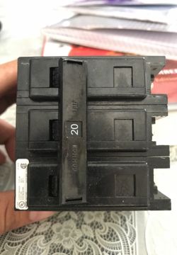 20 amps 3 pole EATON circuit breaker